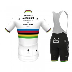 Set Kurzarmtrikot + Trägerhose 2021 Deceuninck-Quick-Step N002